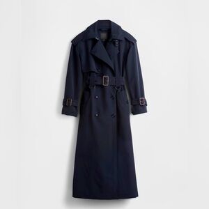 NWT Navy GapStudio Trench Coat size S